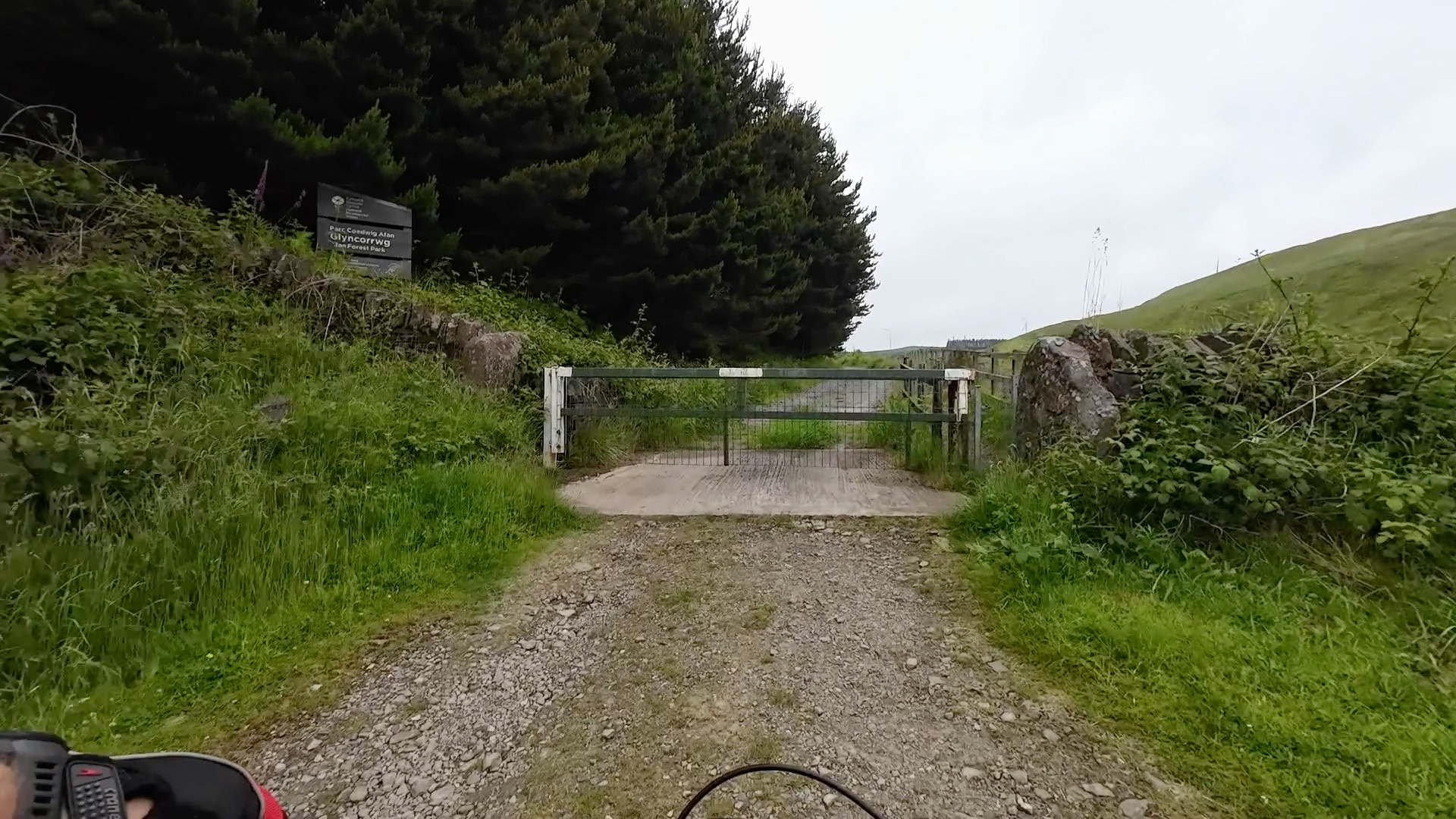 The Gate On The Glyncorrwg Climb
